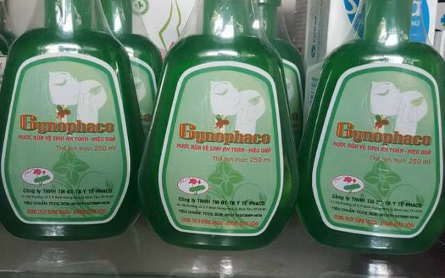 Ly do Dung dich ve sinh Gynophaco cua Cong ty Phaco bi thu hoi?