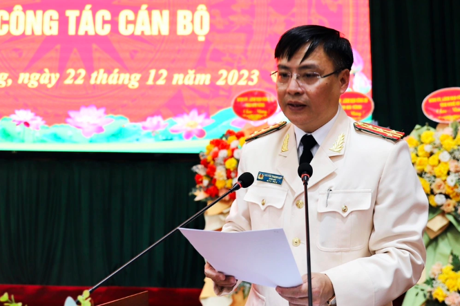 Ông sẽ tiếp tục phát huy cao độ trách nhiệm, nguyện đem hết khả năng, trí tuệ và tâm huyết chung sức, chung lòng cùng tập thể hoàn thành xuất sắc nhiệm vụ được giao. 