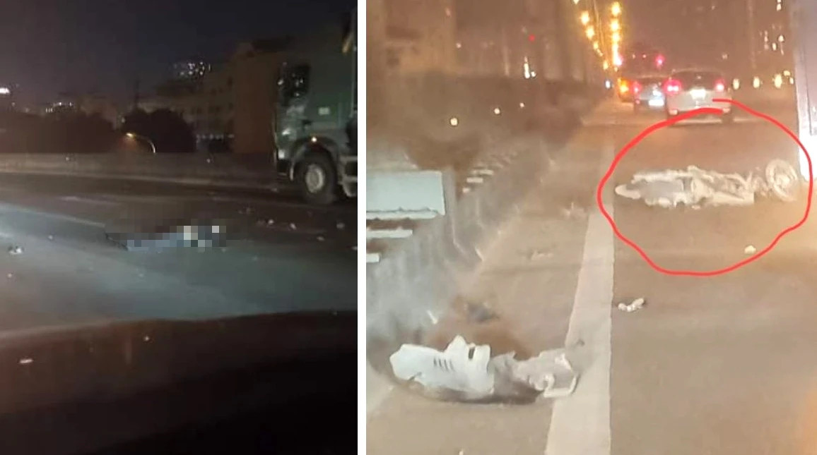 Ha Noi: Tong vao o to tai tren duong cam, tai xe xe may tu vong