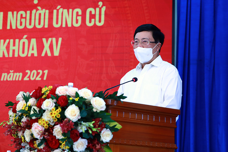 Phó Thủ tướng Chính phủ Phạm Bình Minh trúng cử đại biểu Quốc hội khóa XV tại Bà Rịa - Vũng Tàu.