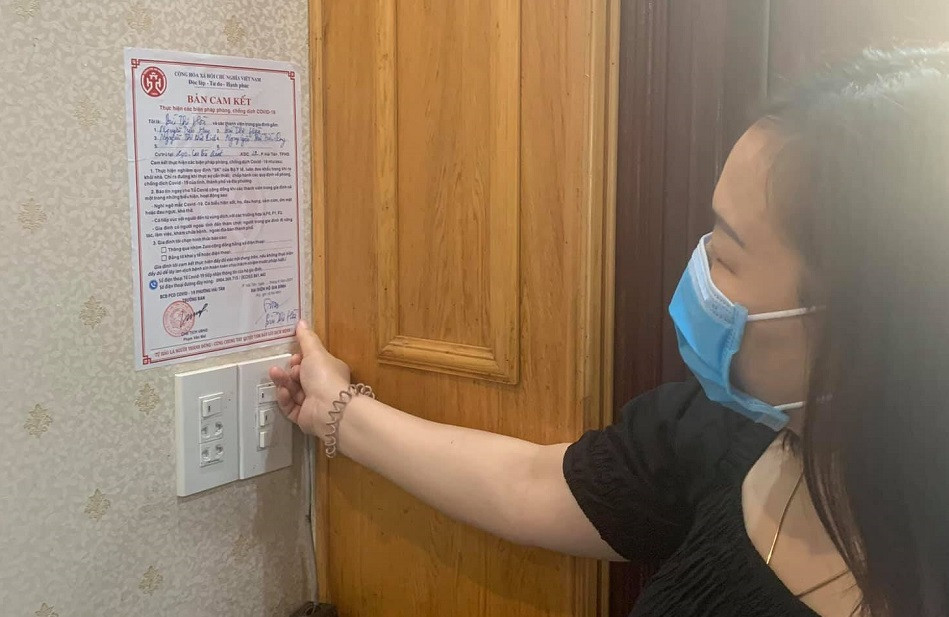 92.000 ho dan TP Hai Duong ky cam ket phong, chong dich COVID-19