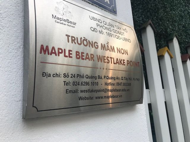 Truong mam non Maple Bear dong cua sau su viec co nhot tre vao tu