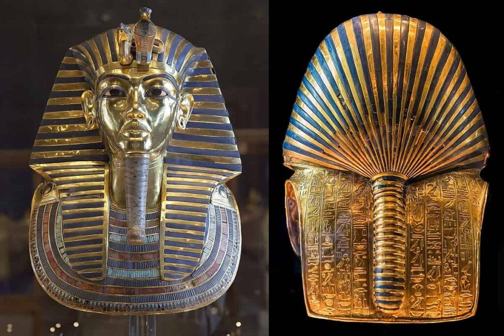 Mặt nạ vàng của pharaoh Tutankhamun là một trong những báu vật vô giá của người Ai Cập cổ đại. Cổ vật này được các chuyên gia khảo cổ tìm thấy trong lăng mộ của Tutankhamun sau khi phát hiện nơi an nghỉ ngàn thu của ông hoàng này tại Thung lũng các vị vua năm 1922.
