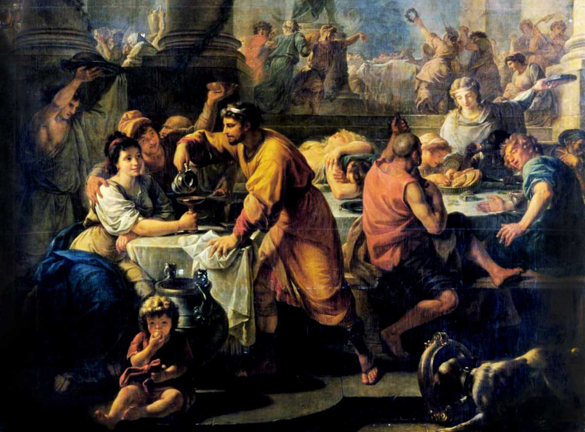 Dưới thời cổ đại, người La Mã tổ chức một lễ hội độc đáo có tên gọi Saturnalia. Lễ hội này được tổ chức nhằm tôn vinh thần Saturn. Trong khuôn khổ lễ hội, nô lệ và chủ nhân đôi khi đổi vị trí cho nhau. Theo đó, chủ nhân có thể bị nộ lệ "hành hạ" theo những cách nhẹ nhàng như sai bảo làm một số việc vặt.