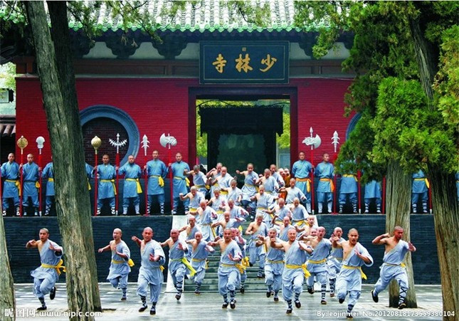 Vì vậy, Bồ đề Đạt ma dạy cho các nhà sư một hệ thống các bài thể dục được gọi là Thập bát La hán chưởng. Dần dần, các động tác này phát triển thành võ thuật. Từ đó về sau, các nhà sư Thiếu Lâm luyện võ để phòng thủ và rèn luyện sức khỏe.