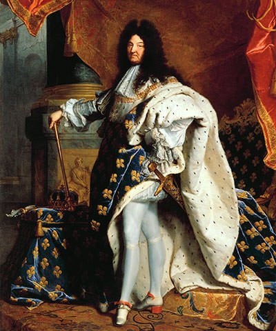 Trong đó, Vua Louis XIV của Pháp còn được biết đến với tên gọi Louis Đại đế hay Vua Mặt trời. Sau khi vua cha Louis XIII qua đời năm 1643, Louis XIV lên ngôi vua lúc mới 4 tuổi.