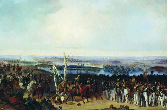 Vào ngày 7/9/1812, lực lượng Pháp và Nga có cuộc đụng độ đẫm máu ở Borodino. Hoàng đế Napoleon muốn đánh thắng trận đánh này để xuyên qua tuyến phòng thủ và nhanh chóng khống chế được Moscow. Khi ấy, kế hoạch chiếm đóng nước Nga sẽ thành công như dự định.
