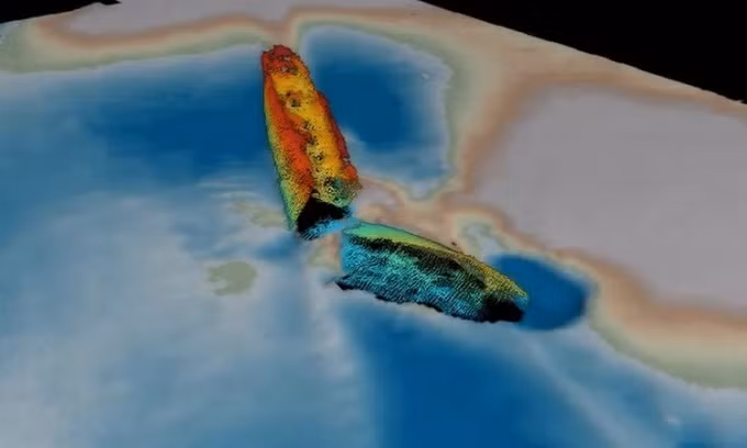 Sau hơn 100 năm tìm kiếm, các chuyên gia thuộc Đại học Bangor đã tìm thấy xác tàu đắm SS Mesaba "ngủ vùi" ở đáy biển Ireland. Họ tìm thấy xác tàu đắm này nhờ công nghệ sóng âm đa chùm hiện đại.