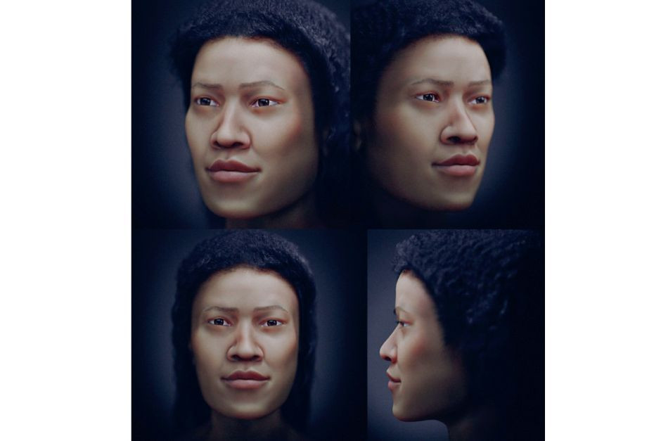 Sau khi kỹ thuật số hóa hộp sọ, chuyên gia Moraes đặt hàng loạt nhãn đánh dấu trên bề mặt, chủ yếu dựa trên nghiên cứu thống kê tiến hành trên các quần thể dân cư tương thích như người Malaysia hiện đại.