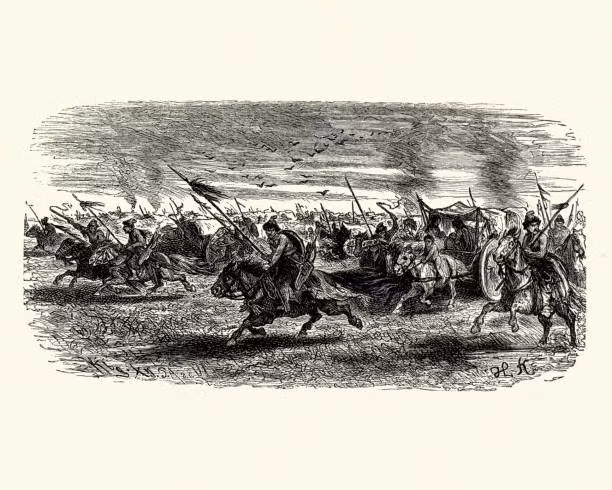 Thậm chí, đội quân xâm lược của Hung Nô tiến sát chân thành Constantinople. Trong tình hình nguy hiểm đó, hoàng đế Đông La Mã chấp nhận quy phục Hung Nô để đổi lấy bình yên.