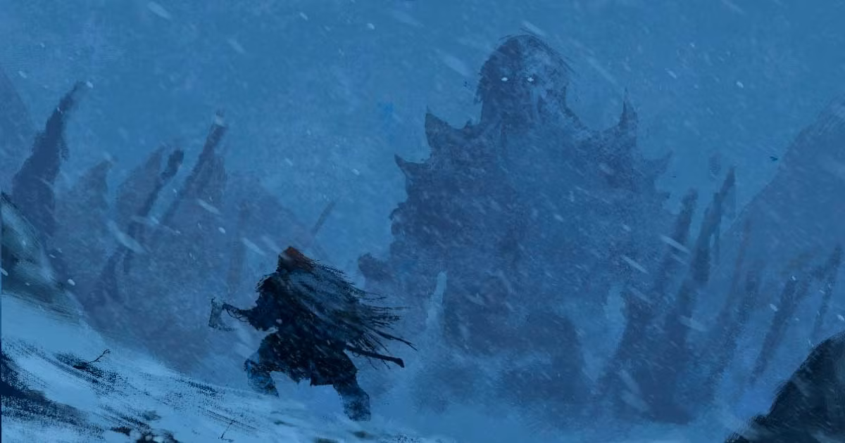 Những người khổng lồ trong thần thoại Bắc Âu được mô tả sinh sống ở vùng đất Jotunheim. Nơi này nằm gần Asgard - vùng đất sinh sống của nhiều vị thần và Midgard - quê hương của loài người).