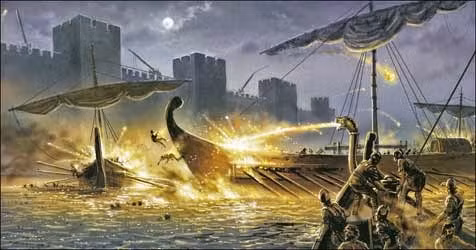 Đáng sợ hơn nữa là lửa Hy Lạp rất khó dập tắt, thậm chí nếu dùng nước để dập lửa thì ngọn lửa càng bùng cháy dữ dội hơn.