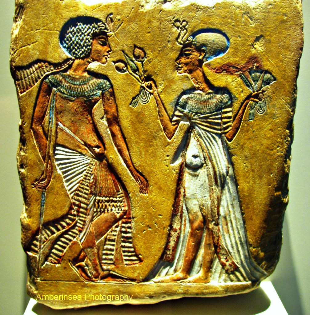 Theo các sử liệu, Ankhesenamun là con gái của pharaoh Akhenaten với một người thiếp. Do đó, Tutankhamun và Ankhesenamun là chị em cùng cha khác mẹ.