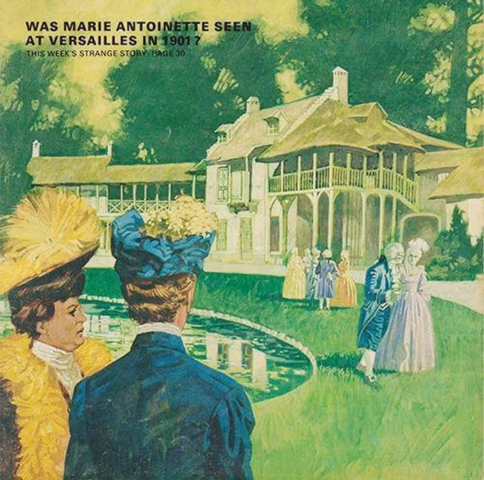 Theo lời kể của Charlotte và Eleanor, khi ghé thăm lâu đài trên, họ đã du hành thời gian ngược về quá khứ, cụ thể là năm 1792. Nhờ vậy, họ có cơ hội gặp mặt hoàng hậu Marie Antoinette nổi tiếng nước Pháp.