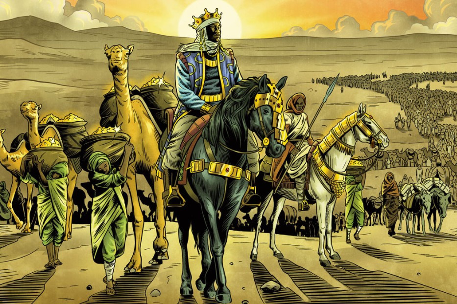 Các nhà nghiên cứu ước tính Vua Mansa Musa sở hữu khối tàn sản trị giá khoảng 400 tỷ USD. Sự giàu có của ông còn được ghi vào bản đồ khi hình minh họa chân dung xuất hiện trong cuốn "Catalan Atlas" ra đời năm 1375. Đây là một trong những bản đồ thế giới quan trọng nhất ở châu Âu thời Trung cổ.