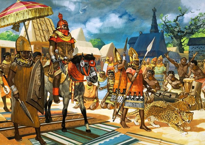 Đặc biệt, Vua Mansa Musa mang theo rất nhiều vàng, đá quý, tơ lụa... Ông mua hàng, quà tặng cho dân chúng ở Cairo, Ai Cập. Thậm chí, một số tài liệu ghi chép Vua Mansa Musa còn ban phát cho dân chúng nhiều vàng vụn. Câu chuyện đi tới đâu rải vàng tới đó của vị vua này đã trở thành huyền thoại một thời. Nhưng chính việc làm này đã khiến kinh tế Ai Cập mất 12 năm mới hồi phục.