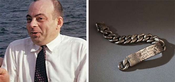 3. Antoine de Saint-Exupéry: Antoine de Saint-Exupéry là một nhà văn, nhà thơ và phi công chuyên nghiệp của Pháp. Vào ngày 31 tháng 7 năm 1944, ông đã mất tích trong khi đang thử nghiệm một chiếc máy bay. Trong nhiều thập niên, đã có nhiều giả thuyết bí ẩn xoay quanh những gì đã xảy ra với nhà văn nổi tiếng. Nhưng vào ngày 7 tháng 9 năm 1998, thuyền trưởng của con tàu “Horizon” đã tìm thấy một chiếc vòng ở đáy biển Địa Trung Hải khắc tên của nhà văn và vợ. Năm 2000, một thợ lặn báo cáo đã tìm thấy một chiếc máy bay ở đáy biển nơi chiếc vòng tay được tìm thấy.