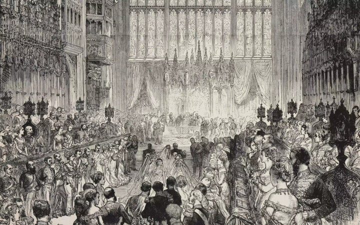 Đám cưới Hoàng tử Arthur, Công tước Connaught, và Công chúa Phổ Louise Margaret ngày 13/3/1879.