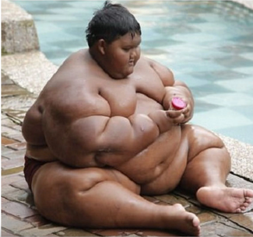 Được biết, Arya sinh ra khỏe mạnh, cơ thể không có sự khác biệt nhiều so với những đứa trẻ cùng tuổi. Năm Arya 4 tuổi, cân nặng bắt đầu tăng. Đặc biệt, khoảng thời gian từ 8-10 tuổi, Arya tăng cân liên tục và đạt đến con số 192kg.