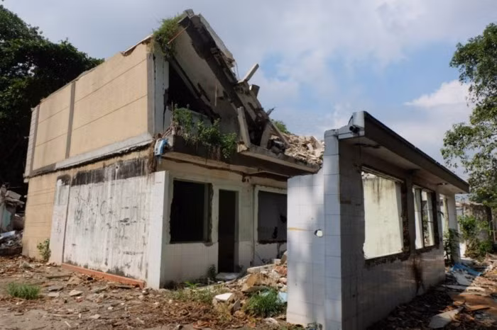  2. Chung Thanh Đa lô 4 và 6 Theo UBND quận Bình Thạnh, cụm chung cư lô số tại cư xá Thanh Đa có 8 lô, được xây dựng trước năm 1975. Ảnh: PLO.