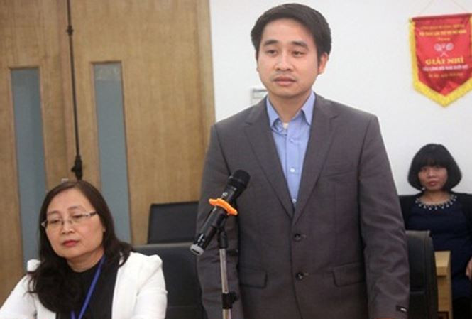 Tân Phó Chánh văn phòng Ban chỉ đạo 389 Vũ Hùng Sơn. Ảnh: Văn phòng Bộ Công thương.