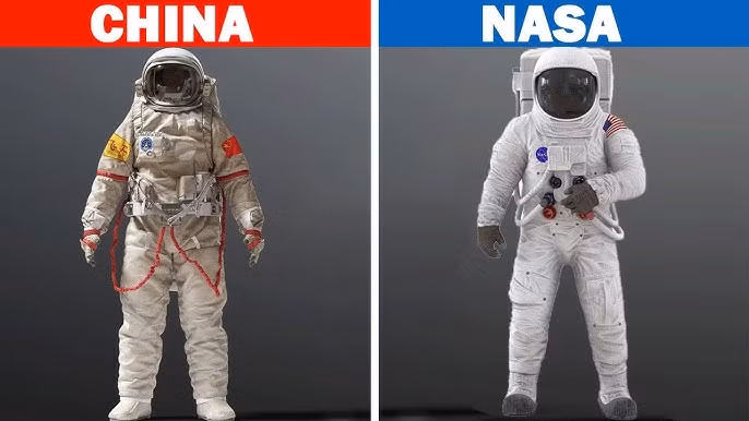 Bộ đồ phi hành gia EMU của NASA có giá ~12 triệu USD/bộ (gấp 3 lần bộ đồ Feitian 4.14 triệu USD của Trung Quốc) nhưng tuổi thọ sử dụng thực tế lại thấp hơn. (Ảnh: Thanh niên Việt)