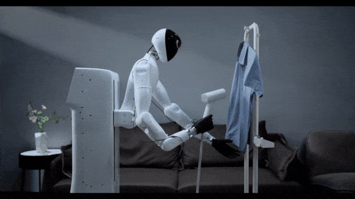 Các robot tại Zhiyuan được đào tạo trong năm môi trường chính: gia đình, dịch vụ ăn uống, siêu thị, văn phòng và công nghiệp. (Ảnh: sohu)