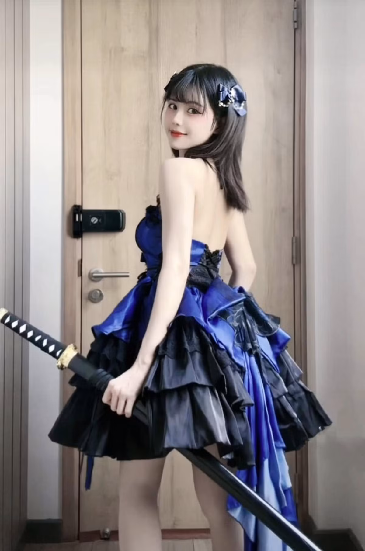 Yugi được biết đến nhờ khả năng hóa thân xuất sắc vào các nhân vật anime, manga và phong cách Lolita.(Ảnh: FBNV)