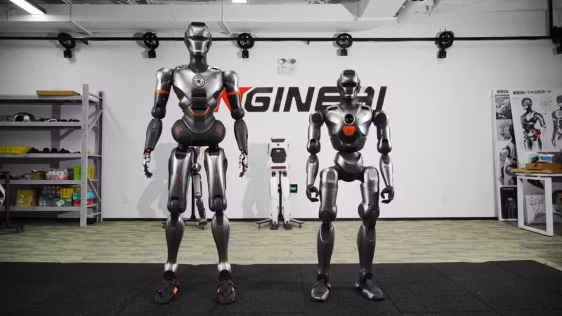 Robot này gây sốt trên mạng xã hội nhờ khả năng bắt chước chuyển động của con người một cách hoàn hảo, thậm chí có người đề xuất PM01 tham gia giải Half Marathon Bắc Kinh 2025.(Ảnh: Sango Automation)