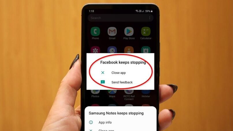 7. Ứng dụng tự động mở hoặc bị đóng đột ngột mà không rõ lý do. Hãy khởi động lại điện thoại ở chế độ an toàn và kiểm tra phần mềm độc hại.(Ảnh: CellphoneS)