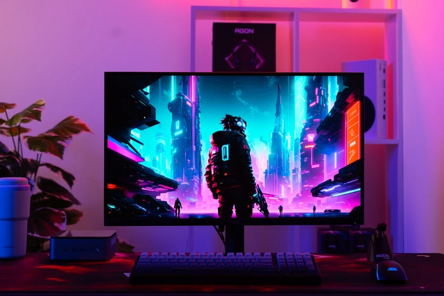 AOC vừa ra mắt màn hình chơi game Q27G11E với giá chỉ hơn 4 triệu đồng, mang đến tùy chọn 2K 180Hz và tấm nền Fast IPS chất lượng cao. (Ảnh: Thanh niên Việt)