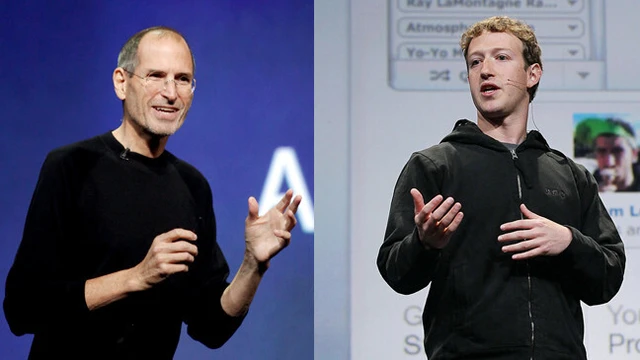 Từ Steve Jobs (áo cổ lọ) đến Mark Zuckerberg (áo nỉ) đều có phong cách đơn giản, nhưng hiện nay nhiều người đang thay đổi hình ảnh cá nhân phóng khoáng hơn. (Ảnh: markettimes)