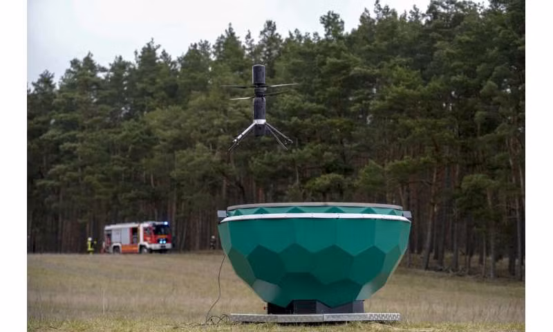 Hiện nay, Dryad Networks đang chờ cấp phép thương mại để triển khai thiết bị này trên quy mô rộng. (Ảnh: techxplore)