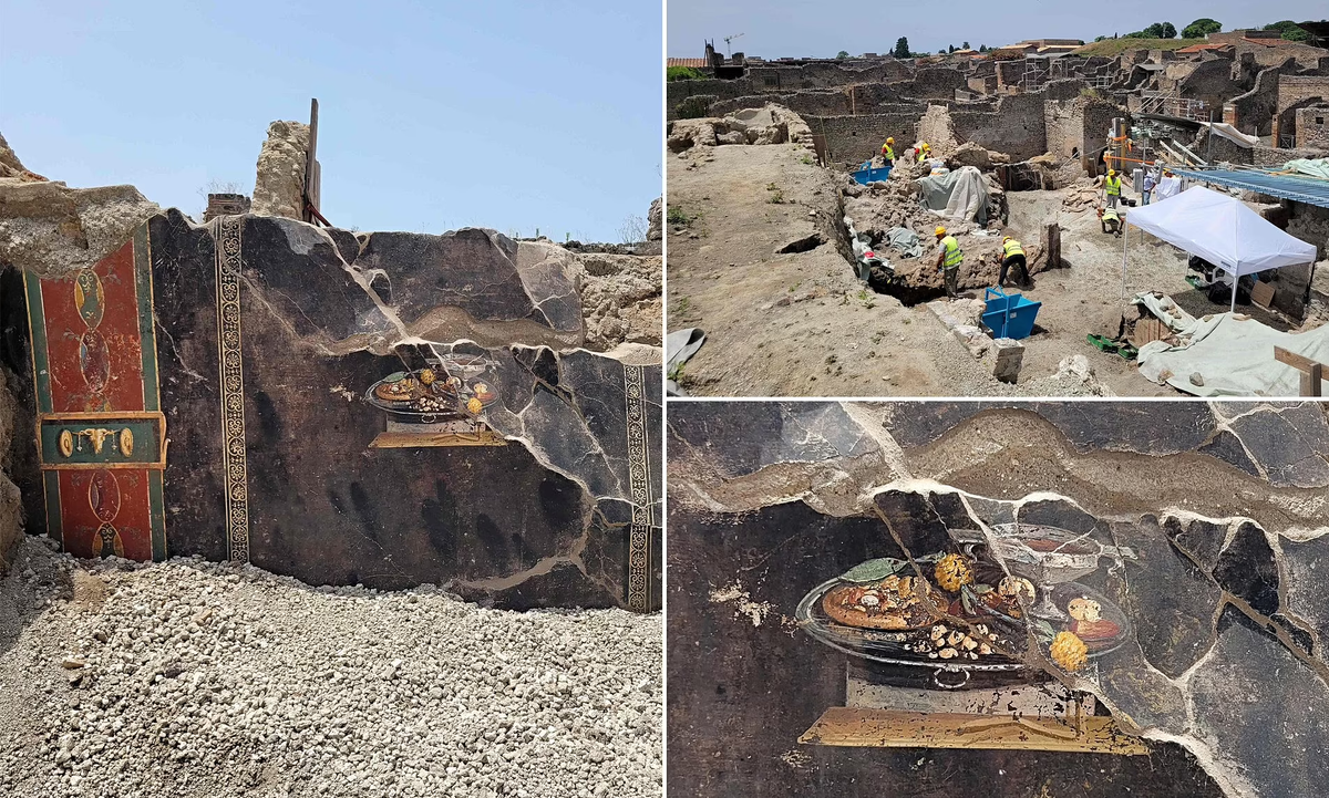 Phát hiện này củng cố vị thế của Pompeii như một "thành phố thời gian" với những công nghệ và văn hóa ẩm thực tiên tiến so với thời đại. (Ảnh: Daily Mail)