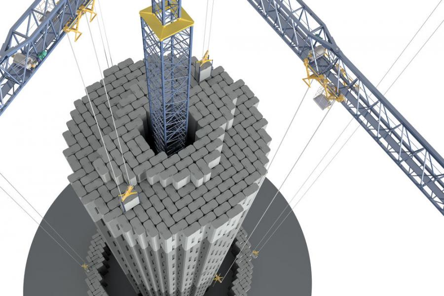 Pin trọng lực có thể khắc phục hạn chế của thủy điện bơm vì không cần địa hình đặc biệt hoặc nguồn nước. (Ảnh: Idbxs)