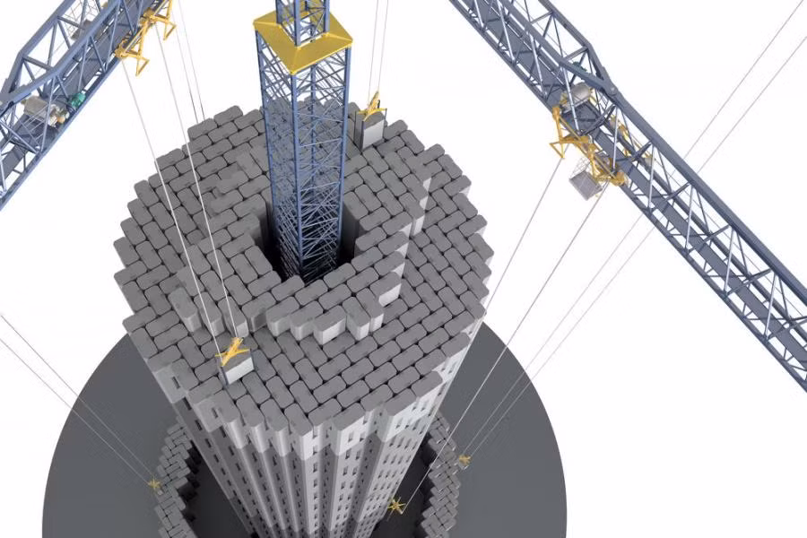 Pin trọng lực có thể khắc phục hạn chế của thủy điện bơm vì không cần địa hình đặc biệt hoặc nguồn nước. (Ảnh: Idbxs)