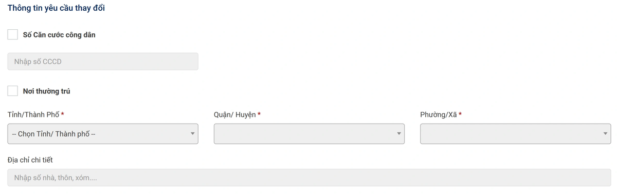 Hệ thống yêu cầu bạn tải lên các tài liệu cần thiết, bao gồm ảnh chụp giấy phép lái xe cũ, giấy khám sức khỏe còn hiệu lực, và ảnh chân dung theo định dạng quy định.
