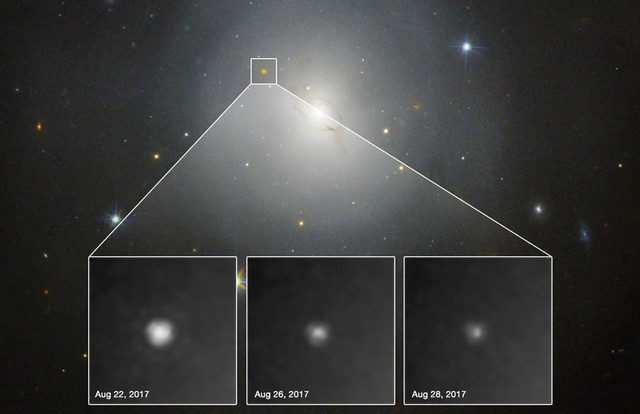 Các nhà khoa học phát hiện tàn tích của hai vụ nổ siêu tân tinh trong đại dương của Trái Đất và trên Mặt Trăng. (Ảnh: NASA)