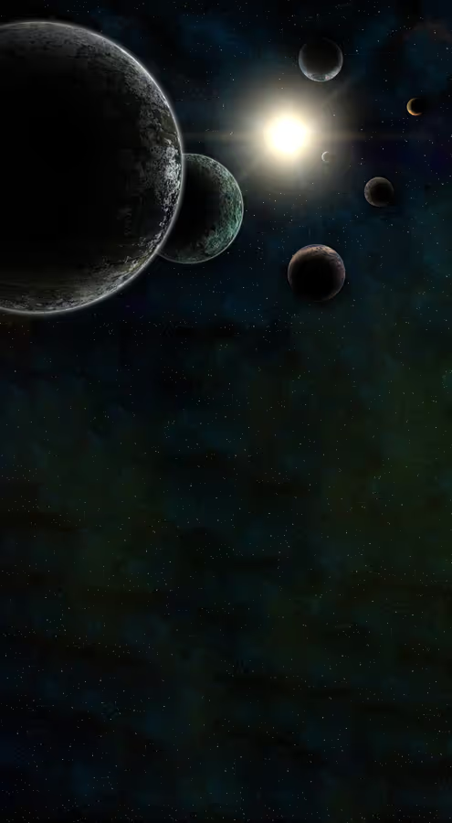 Khoảng cách 100 năm ánh sáng có thể là rào cản khiến tín hiệu từ HD 110067 chưa thể đến được Trái Đất. (Ảnh: Business Today)