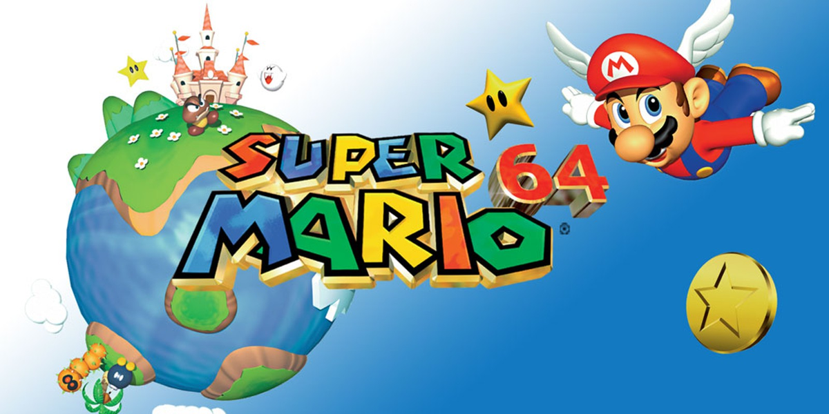 7. Super Mario 64 (1996) – Định hình platform 3D, thiết lập tiêu chuẩn camera và điều khiển bằng cần analog. (Ảnh: Nintendo)
