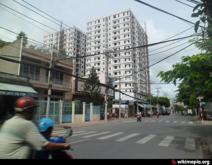 Trước những Sở Xây dựng chỉ đạo Thanh tra xây dựng có văn bản gửi Chủ tịch UBND quận Tân Phú chỉ đạo kiểm điểm trách nhiệm đối với lãnh đạo UBND phường Tân Quý và các cá nhân có liên quan. Ảnh: wikimapia.org.