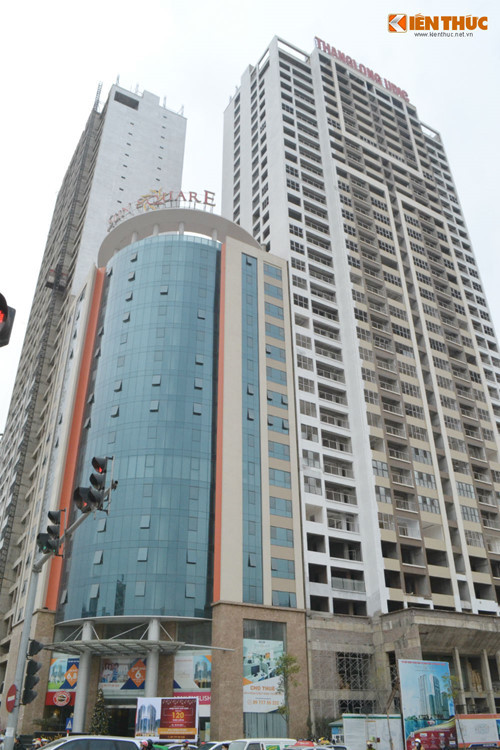 Dự án chung cư Sun Square tọa lạc tại số 21 Lê Đức Thọ, Nam Từ Liêm, Hà Nội. Ảnh: Hồng Liên.