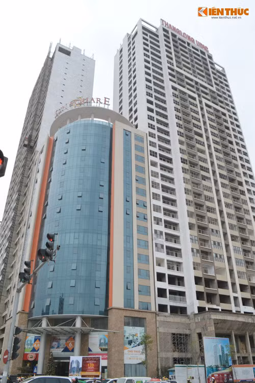 Dự án chung cư Sun Square tọa lạc tại số 21 Lê Đức Thọ, Nam Từ Liêm, Hà Nội. Ảnh: Hồng Liên.