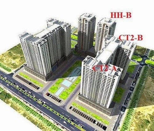 Phần diện tích chung sẽ tương ứng từng tòa mà người dân sở hữu căn hộ. Ảnh: ANTT.