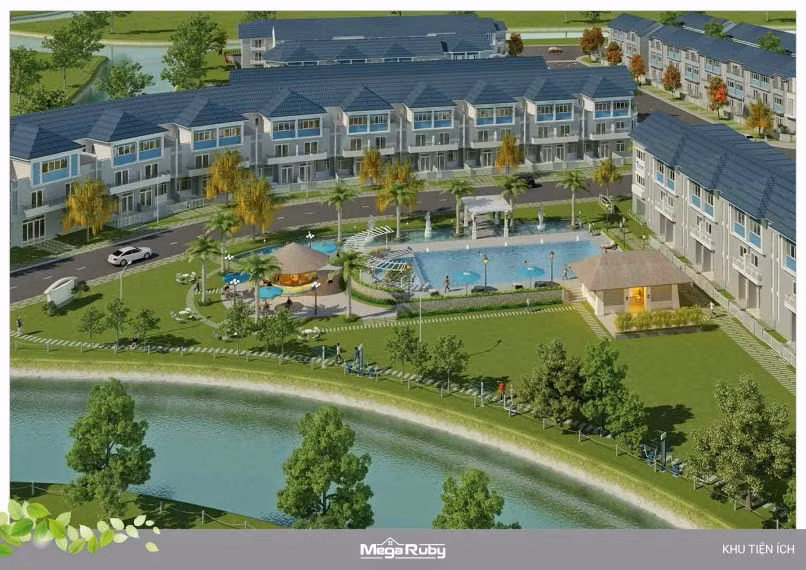 Công ty Khang Điền cũng có nhiều dự án sẽ thanh tra như: Dự án Phước Long B, Khu nhà ở Mega Residence, Dự án Topica Garden; Mega Ruby… Ảnh phối cảnh dự án Mega Ruby: cafeland.vn.
