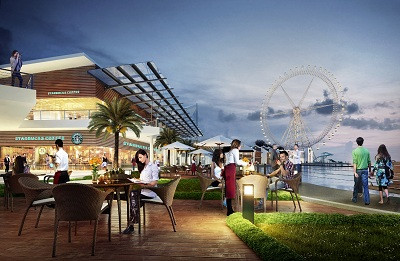  7. Dự án Halong Marine Plaza Dự án Halong Marine Plaza (Bãi Cháy, Hạ Long, Quảng Ninh) do Công ty TNHH Đầu tư phát triển sản xuất Hạ Long (BIM Group) làm chủ đầu tư. Ảnh phối cảnh dự án: bimhalong.com.