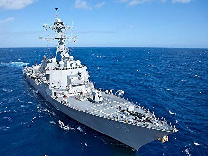 Tàu được trang bị 6 ngư lôi đối ngầm Mk.46. Các máy bay trực thăng săn ngầm MH-60R trên tàu có khả năng săn ở tầm xa.