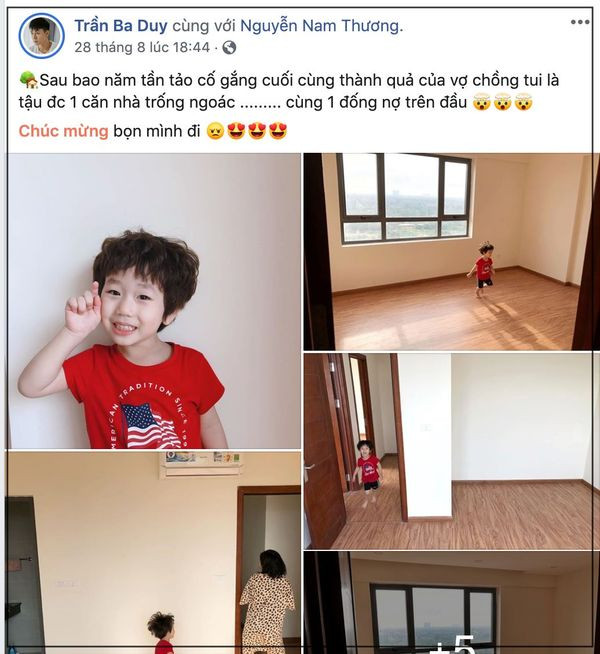 Ba Duy - Nam Thuong tu hao khoe nha moi tau 