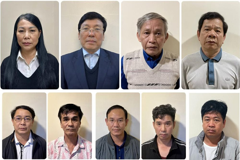 Liên quan đến vụ án xảy ra tại Tập đoàn Phúc Sơn, Cơ quan Cảnh sát điều tra Bộ Công an đã khởi tố, bắt tạm giam nhiều bị can, trong đó có ông Đặng Văn Minh, Phó Bí thư Tỉnh ủy, Chủ tịch UBND tỉnh Quảng Ngãi cùng Trưởng Ban Quản lý khu kinh tế Dung Quất và các Khu công nghiệp tỉnh Quảng Ngãi; Giám đốc Ban Quản lý dự án Đầu tư xây dựng các công trình giao thông tỉnh Quảng Ngãi; Phó Giám đốc Sở Giao thông vận tải tỉnh Quảng Ngãi.