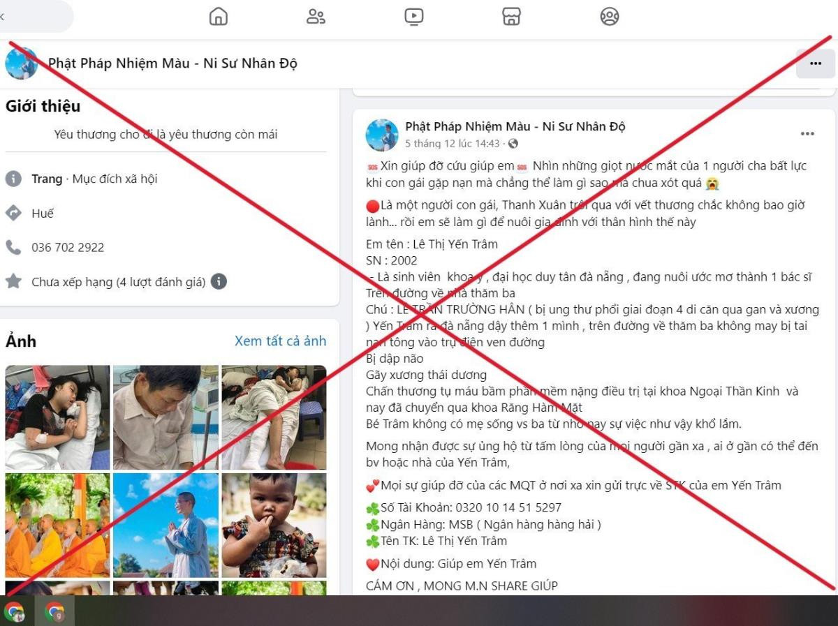Bắt kẻ lừa đảo hàng ngàn người bằng hình thức kêu gọi từ thiện - Hình 3 Bat ke lua dao hang ngan nguoi bang hinh thuc keu goi tu thien-Hinh-3